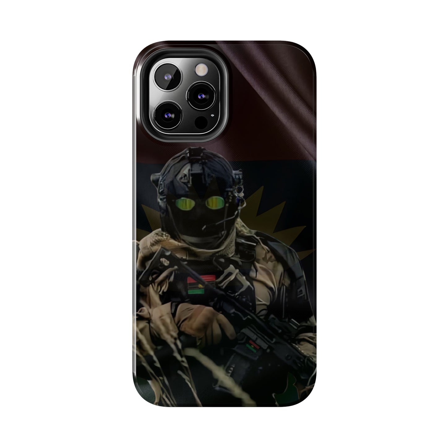 Biafra Soldier III - Tough iPhone Cases (iPhone 7, 8, X, 11, 12, 13, 14, 15)