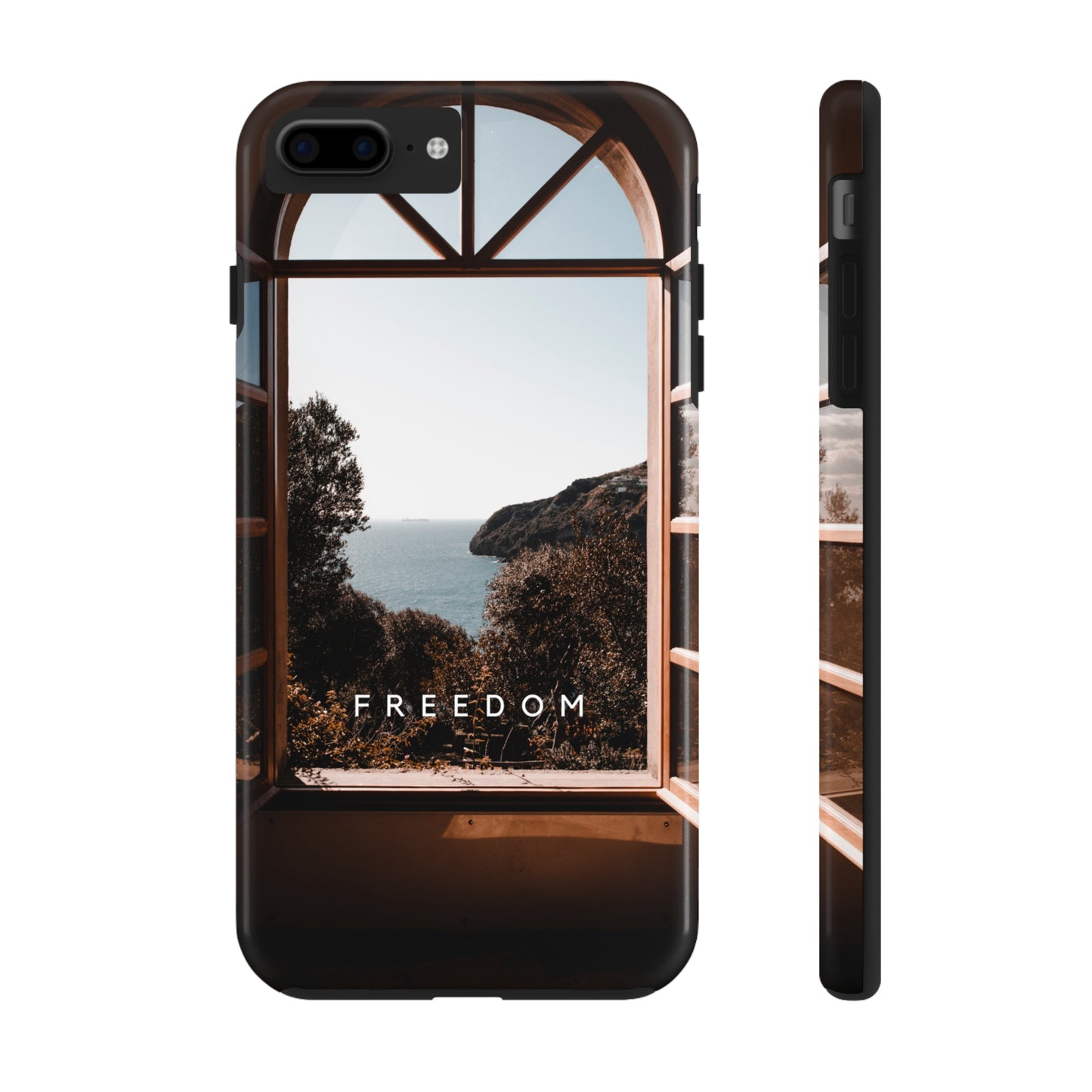 Freedom Awaits - Tough iPhone Cases (iPhone 7, 8, X, 11, 12, 13, 14, 15)