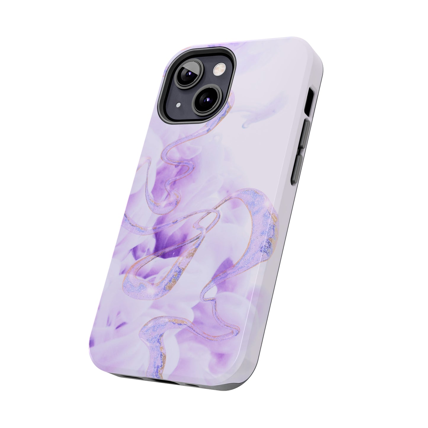 Purple Drop - Tough iPhone Cases (iPhone 7, 8, X, 11, 12, 13, 14, 15)