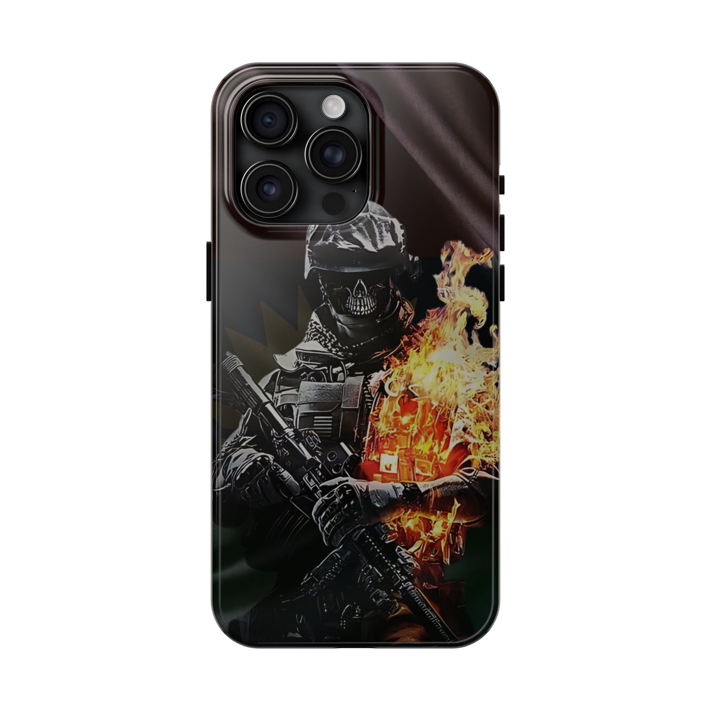 Biafra Soldier VIII - Tough iPhone Cases (iPhone 7, 8, X, 11, 12, 13, 14, 15)