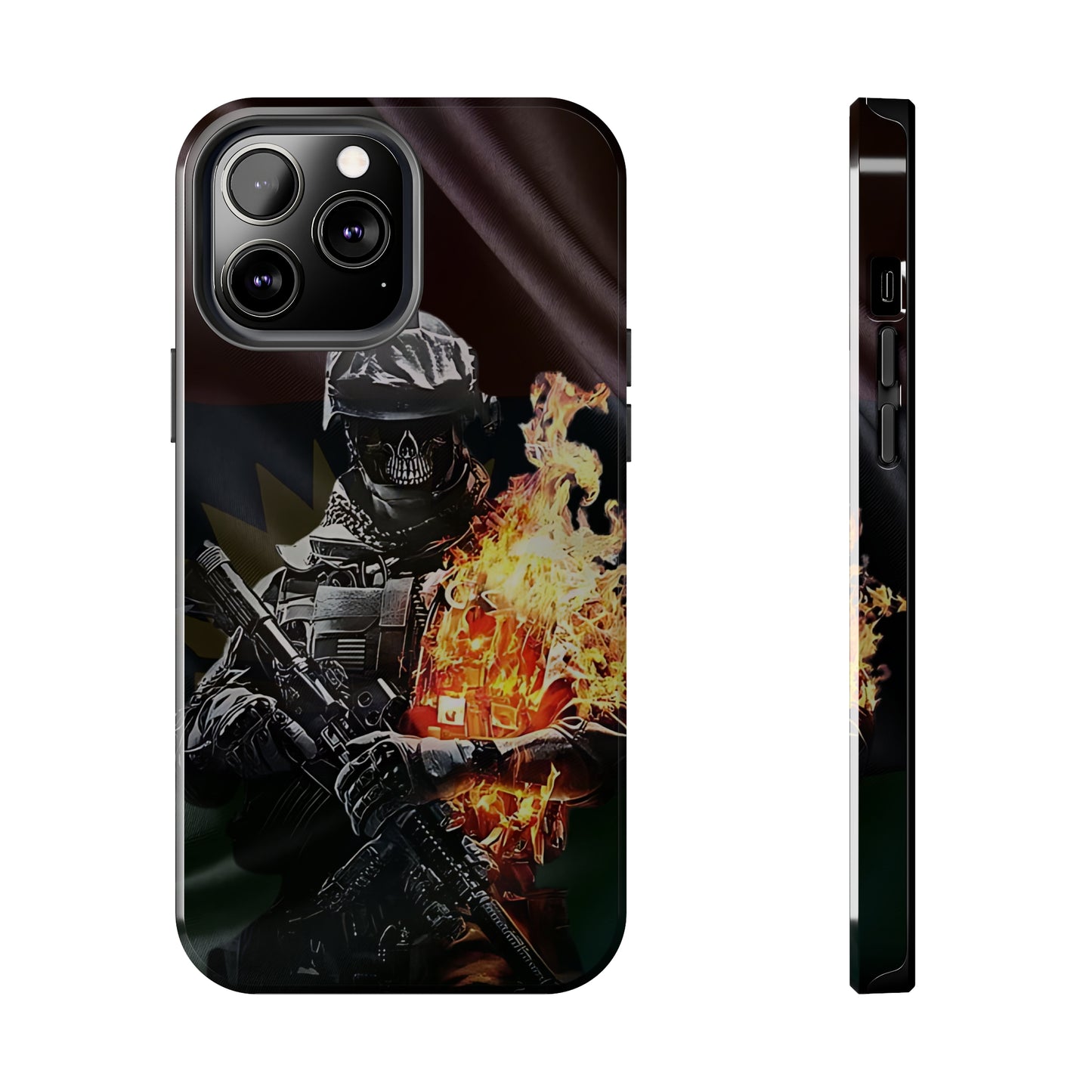 Biafra Soldier VIII - Tough iPhone Cases (iPhone 7, 8, X, 11, 12, 13, 14, 15)