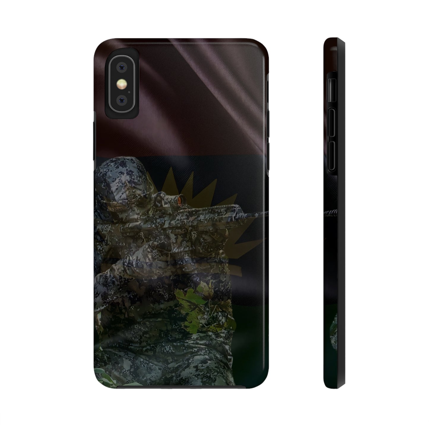Biafra Soldier IX - Tough iPhone Cases (iPhone 7, 8, X, 11, 12, 13, 14, 15)