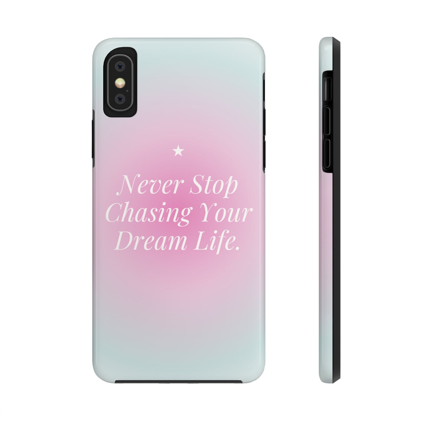 Never Stop - Tough iPhone Cases (iPhone 7, 8, X, 11, 12, 13, 14, 15)