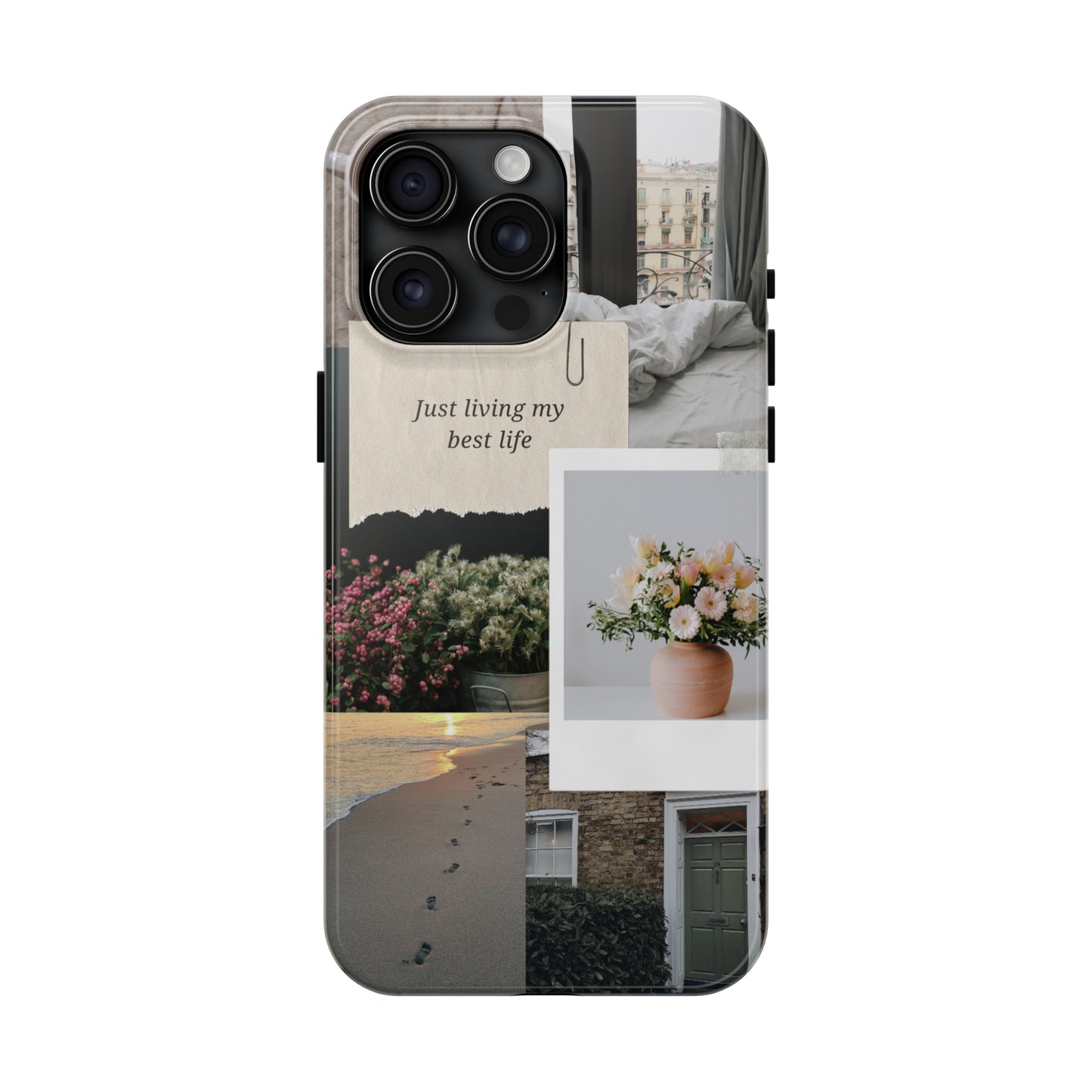 Just Living My Best Life - Tough iPhone Cases (iPhone 7, 8, X, 11, 12, 13, 14, 15)