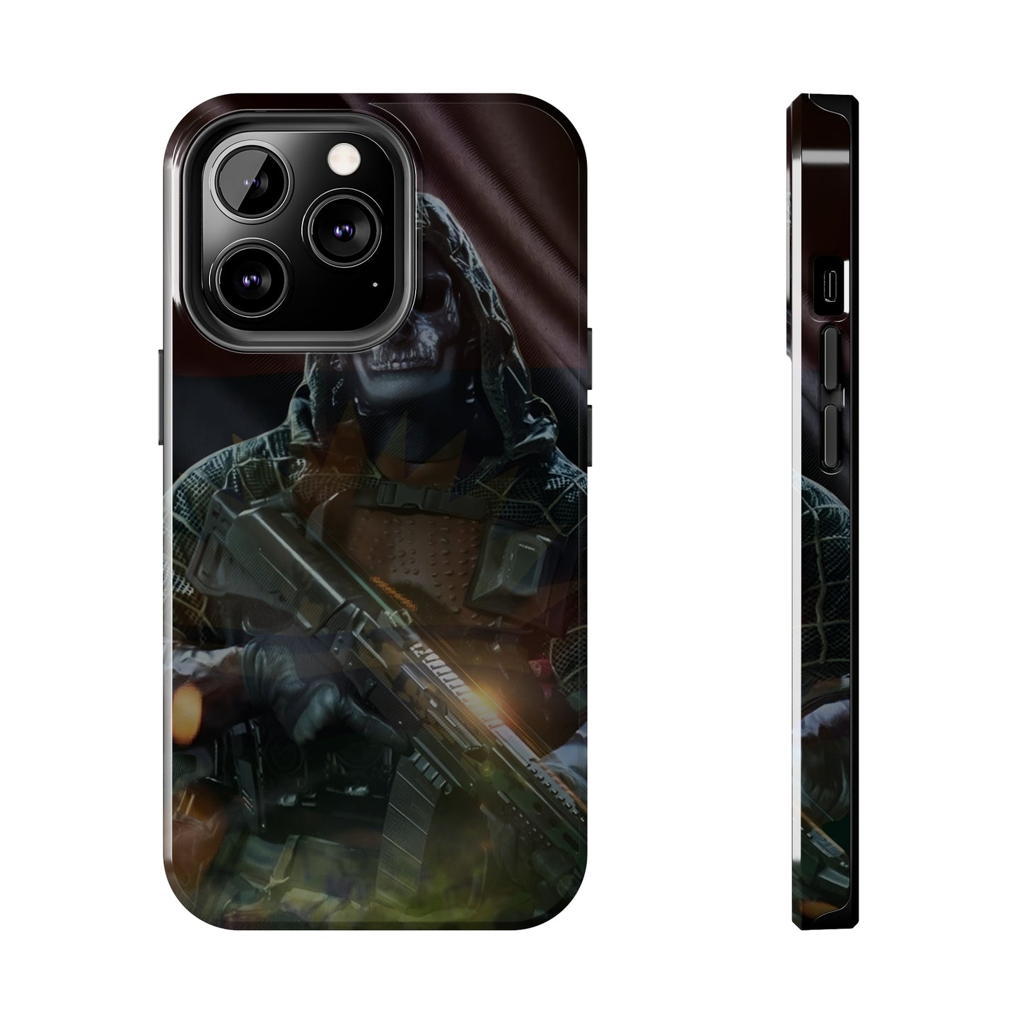 Biafra Soldier - Tough iPhone Cases (iPhone 7, 8, X, 11, 12, 13, 14, 15)