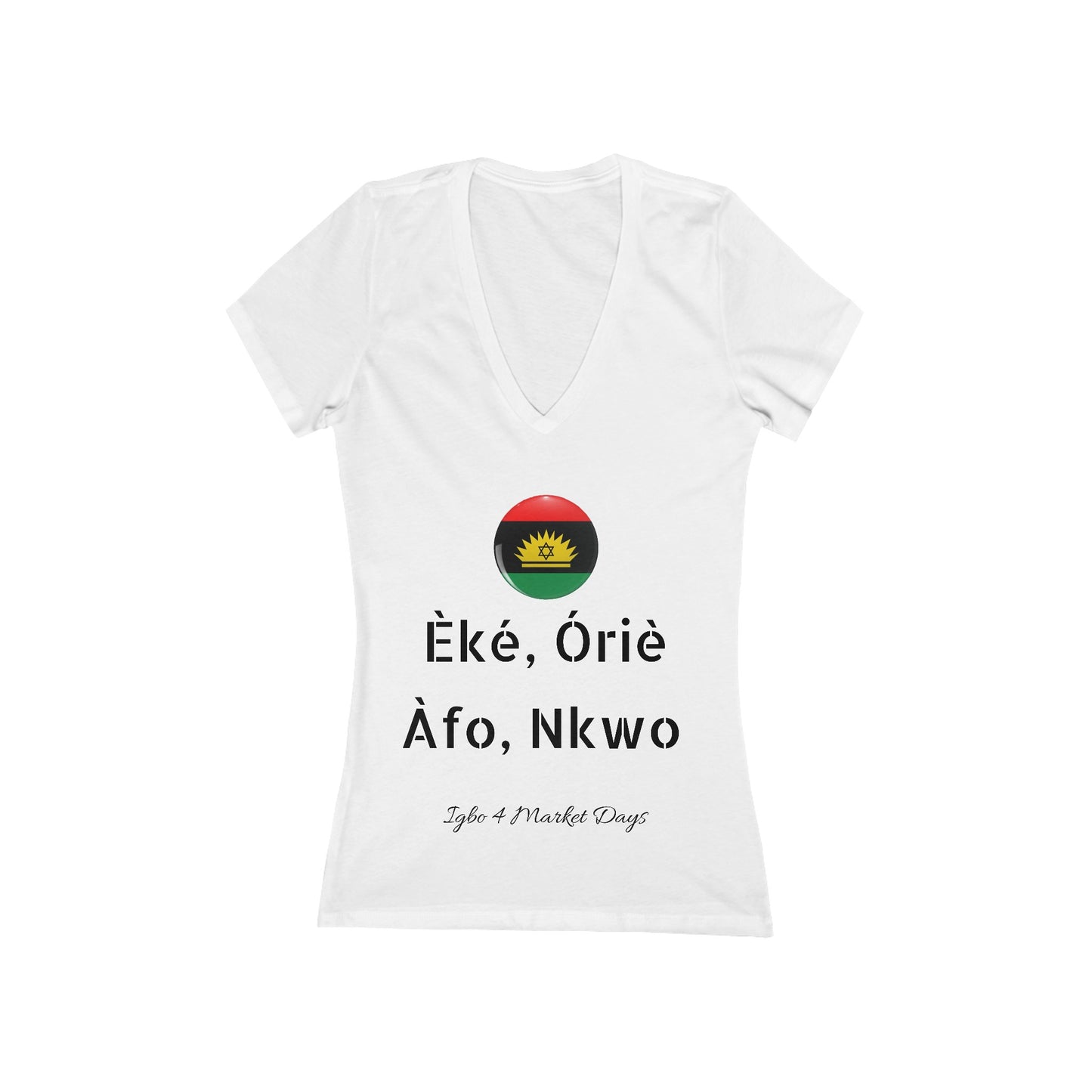 Igbo Four Market Days Women's V-Neck T-Shirt