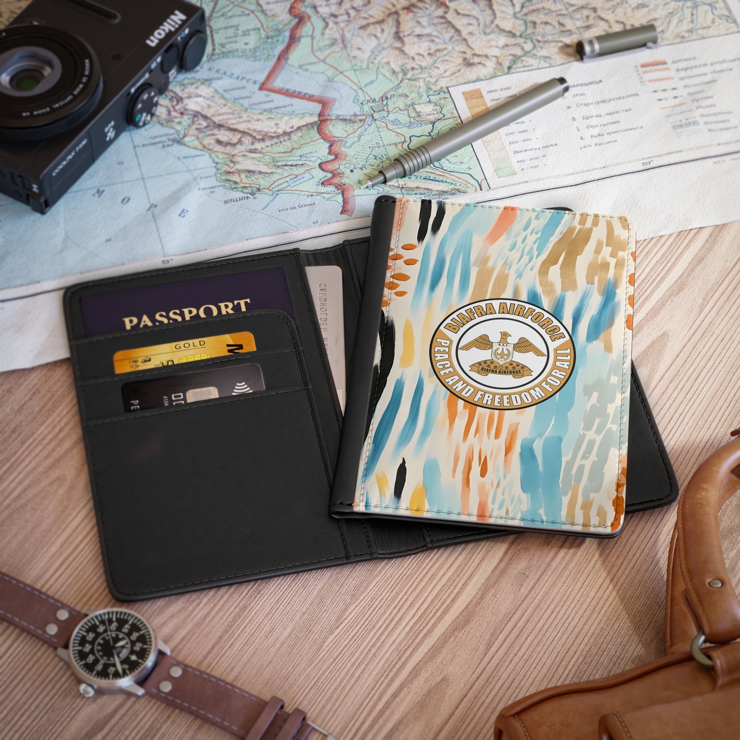 Biafra Airforce Passport Cover