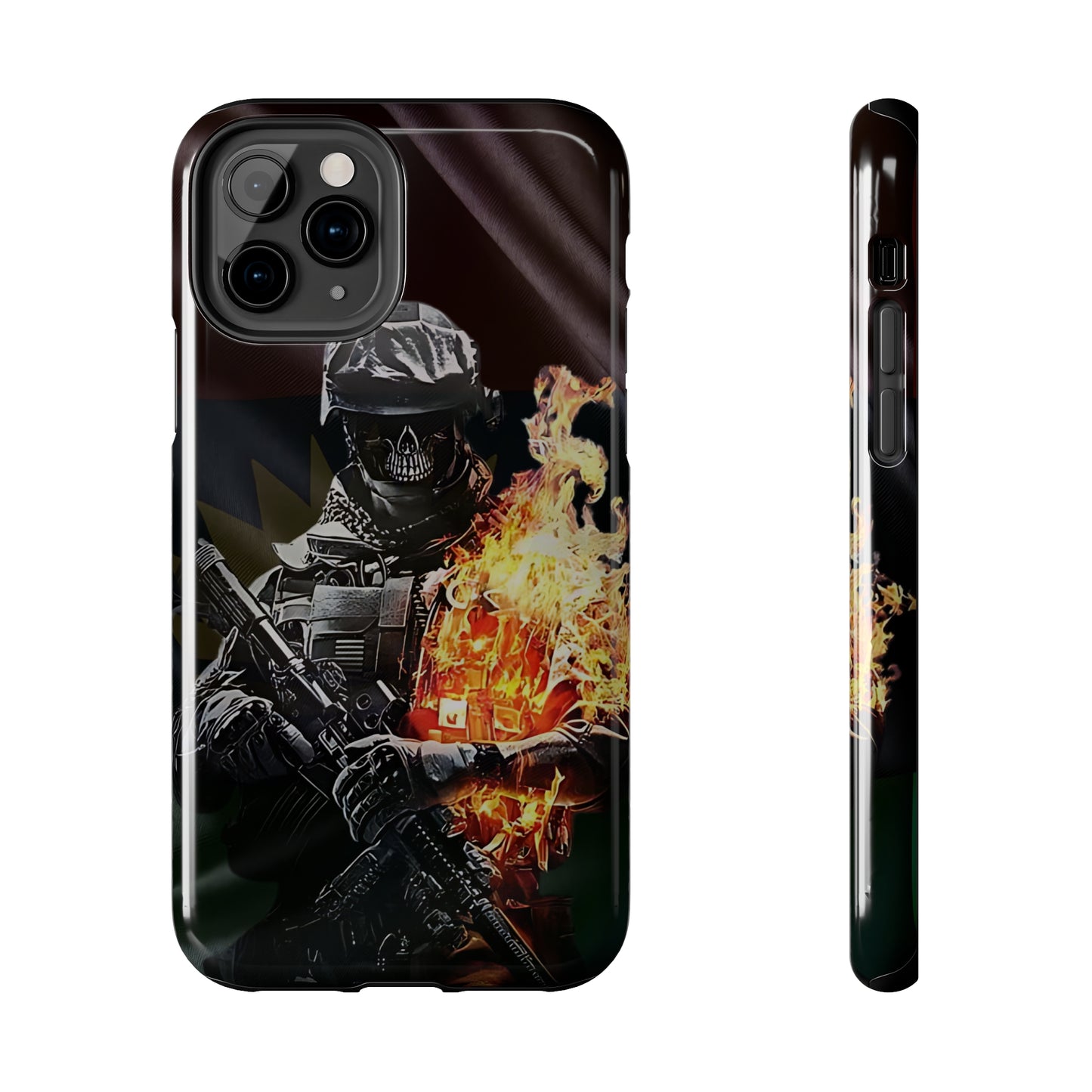 Biafra Soldier VIII - Tough iPhone Cases (iPhone 7, 8, X, 11, 12, 13, 14, 15)