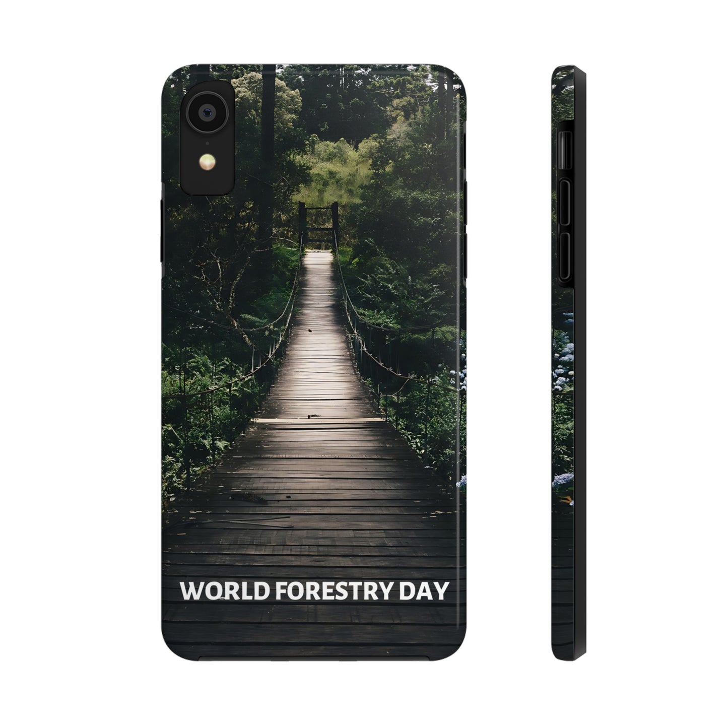 World Forest Day - Tough iPhone Cases (iPhone 7, 8, X, 11, 12, 13, 14, 15)