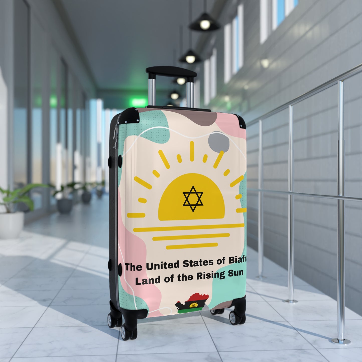Land of the Rising Sun Suitcase