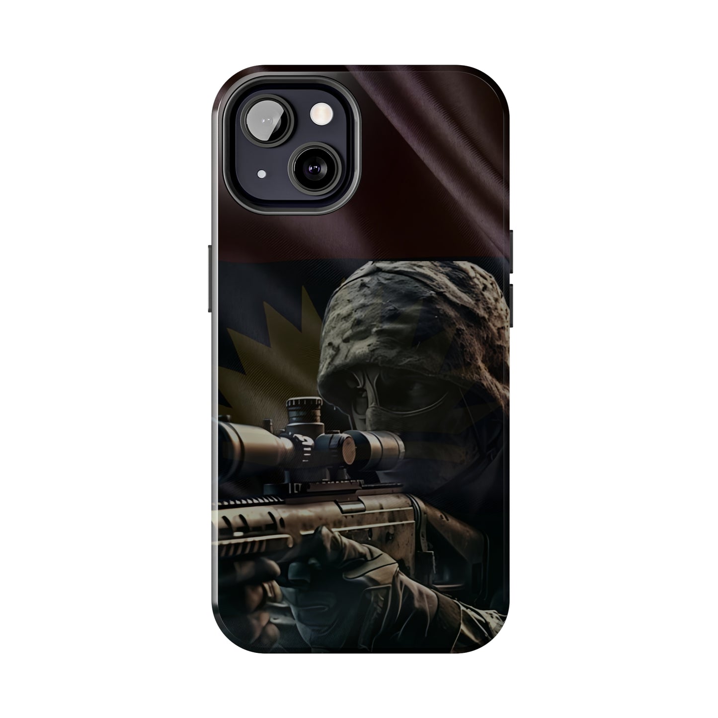Biafra Soldier IV - Tough iPhone Cases (iPhone 7, 8, X, 11, 12, 13, 14, 15)