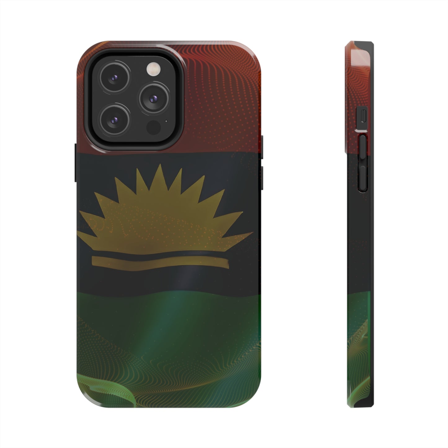 United States of Biafra Flag - Tough iPhone Cases (iPhone 7, 8, X, 11, 12, 13, 14, 15)