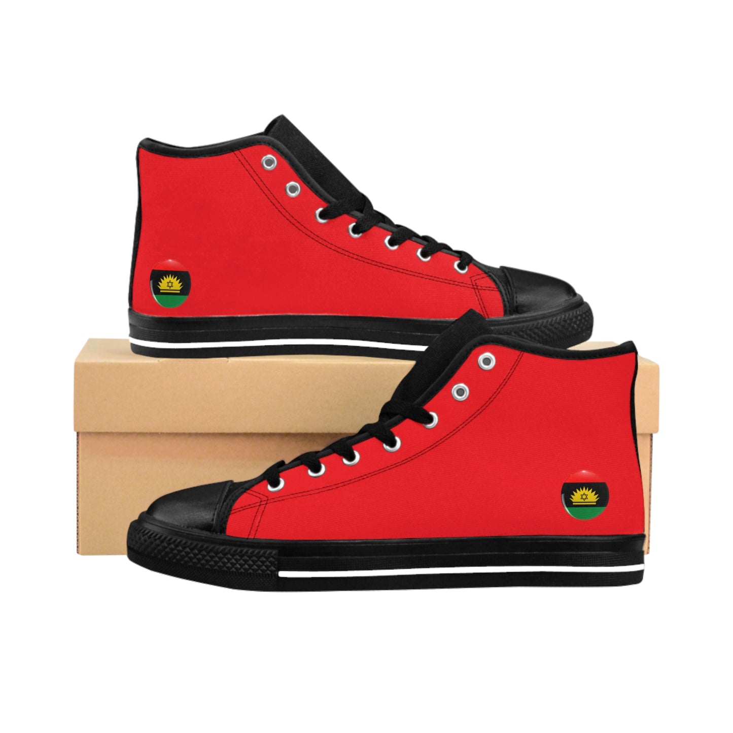 Red Women's Classic Sneakers