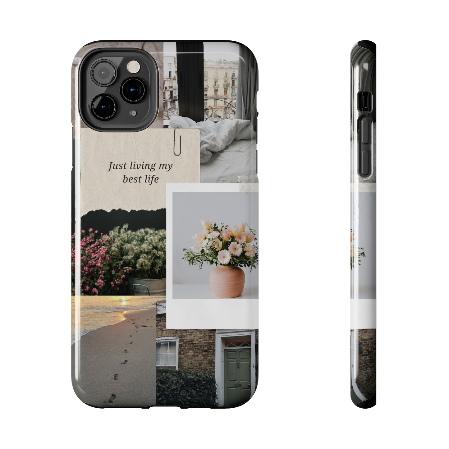 Just Living My Best Life - Tough iPhone Cases (iPhone 7, 8, X, 11, 12, 13, 14, 15)