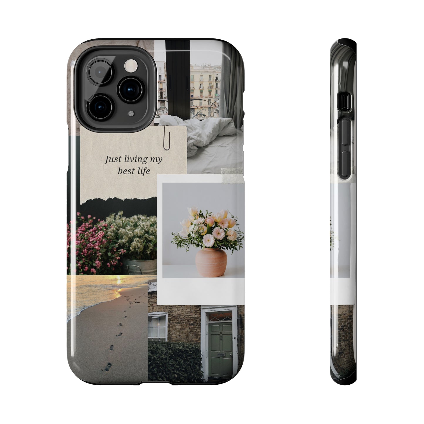 Just Living My Best Life - Tough iPhone Cases (iPhone 7, 8, X, 11, 12, 13, 14, 15)