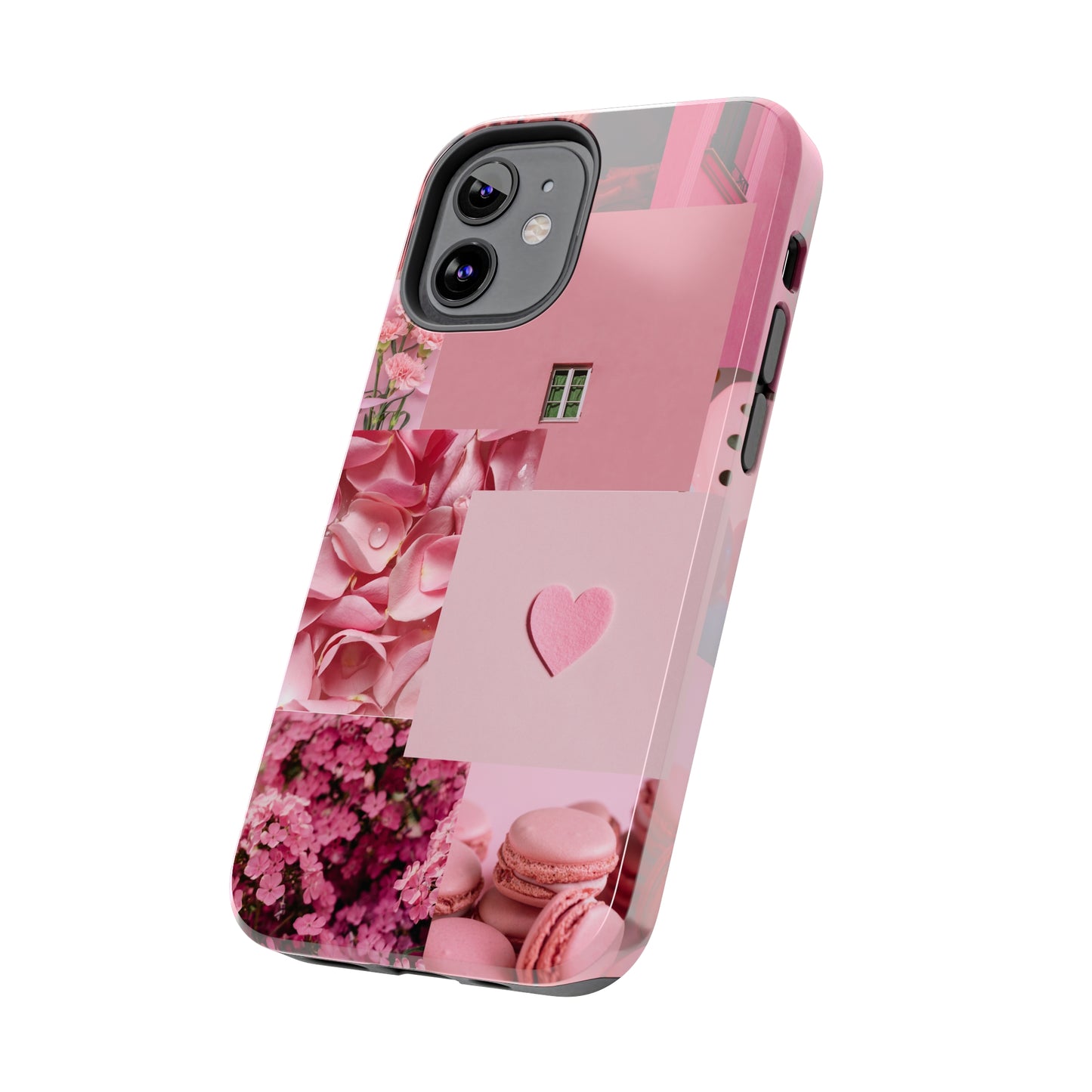 Pink Flowers - Tough iPhone Cases (iPhone 7, 8, X, 11, 12, 13, 14, 15)