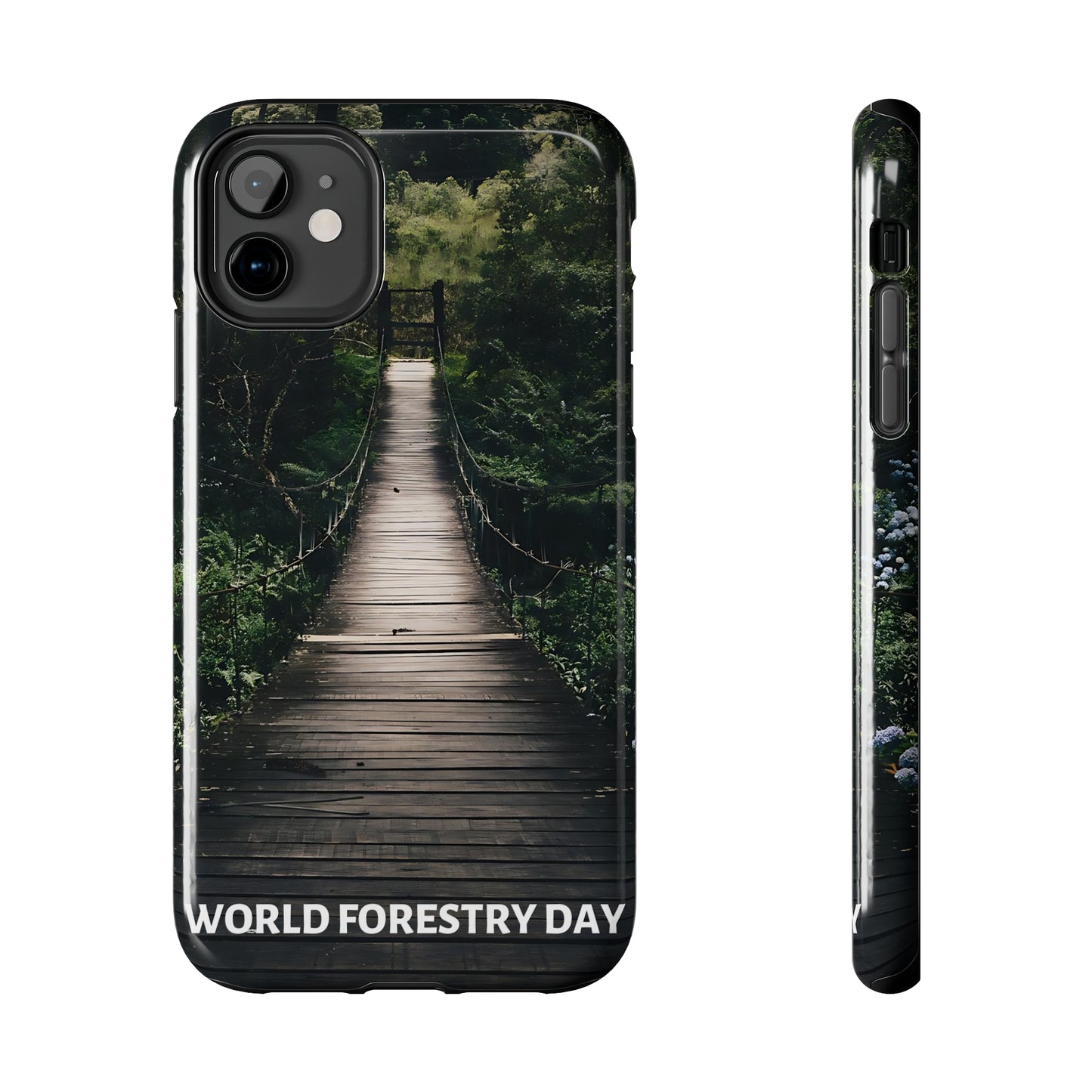 World Forest Day - Tough iPhone Cases (iPhone 7, 8, X, 11, 12, 13, 14, 15)