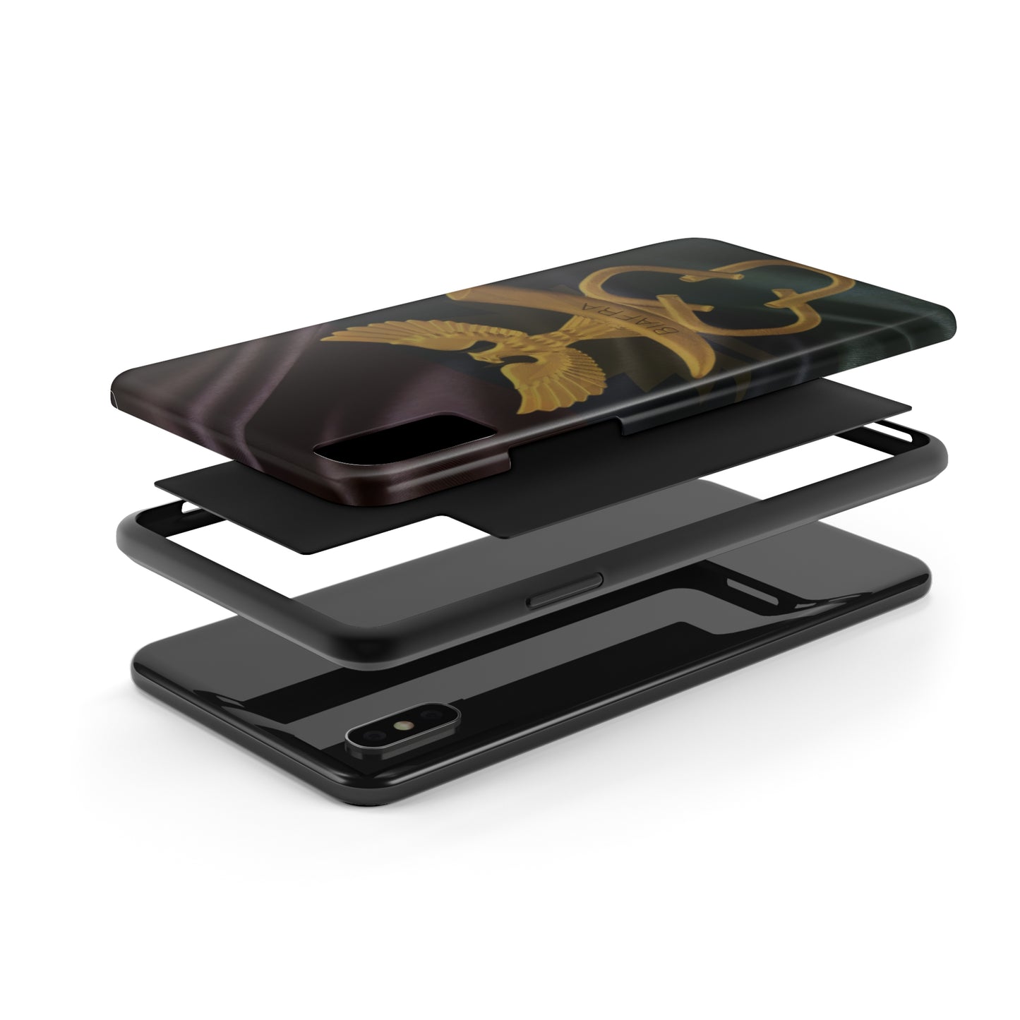 Biafra Liberation Army Logo Gold - Tough iPhone Cases (iPhone 7, 8, X, 11, 12, 13, 14, 15)