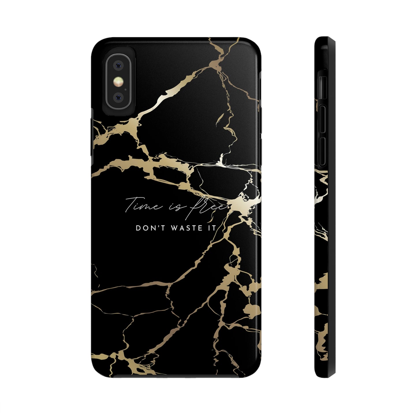 Time is Free - Tough iPhone Cases (iPhone 7, 8, X, 11, 12, 13, 14, 15)