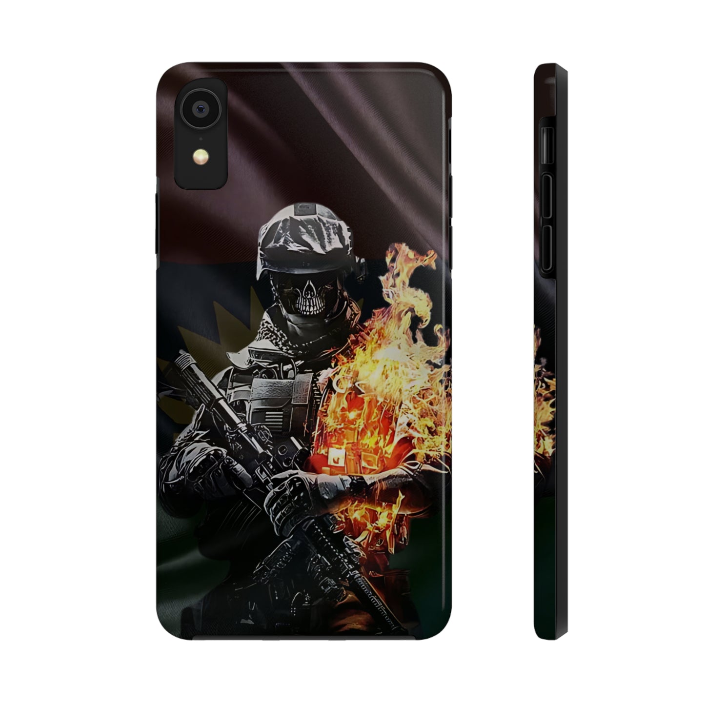Biafra Soldier VIII - Tough iPhone Cases (iPhone 7, 8, X, 11, 12, 13, 14, 15)