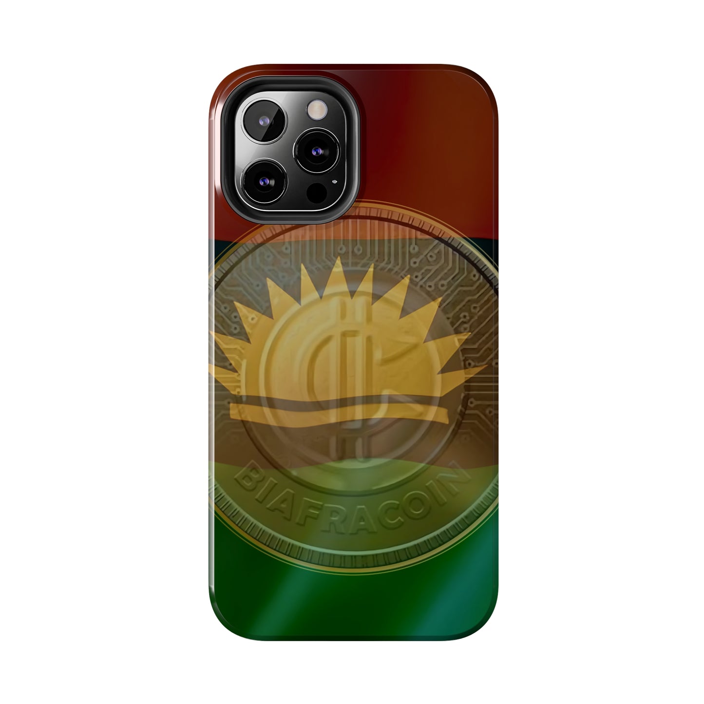 Biafra Coin - Tough iPhone Cases (iPhone 7, 8, X, 11, 12, 13, 14, 15)