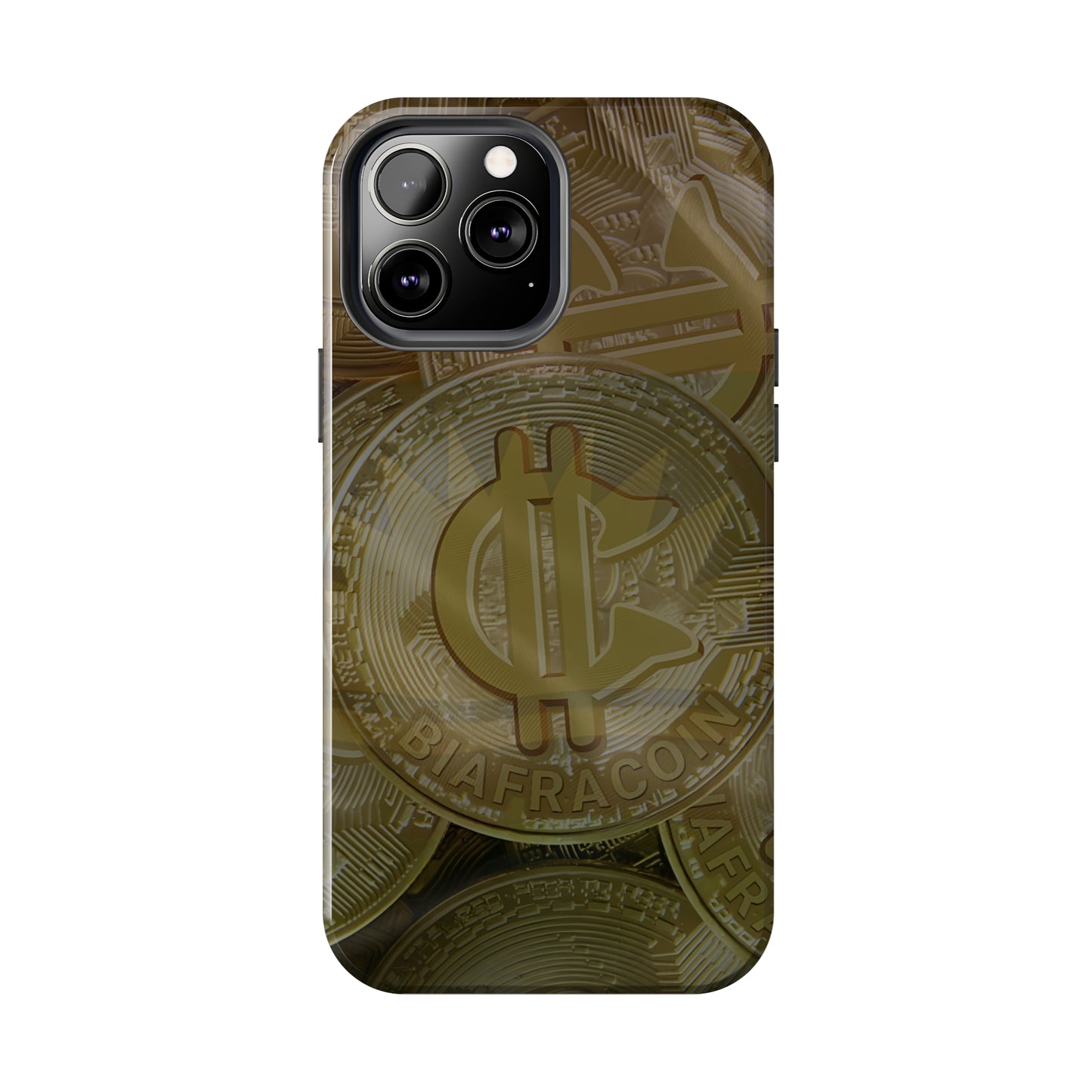 BiafraCoin Ejemma - Tough iPhone Cases (iPhone 7, 8, X, 11, 12, 13, 14, 15)
