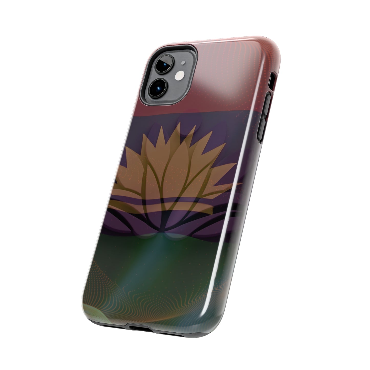 United States of Biafra Flag Flower Blend 1 - Tough iPhone Cases (iPhone 7, 8, X, 11, 12, 13, 14, 15)