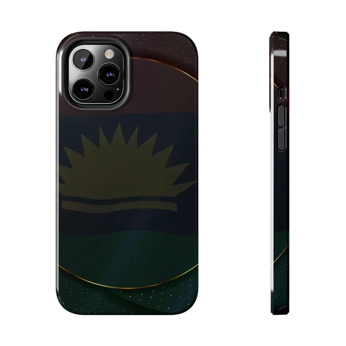 Emblem United States of Biafra - Tough iPhone Cases (iPhone 7, 8, X, 11, 12, 13, 14, 15)