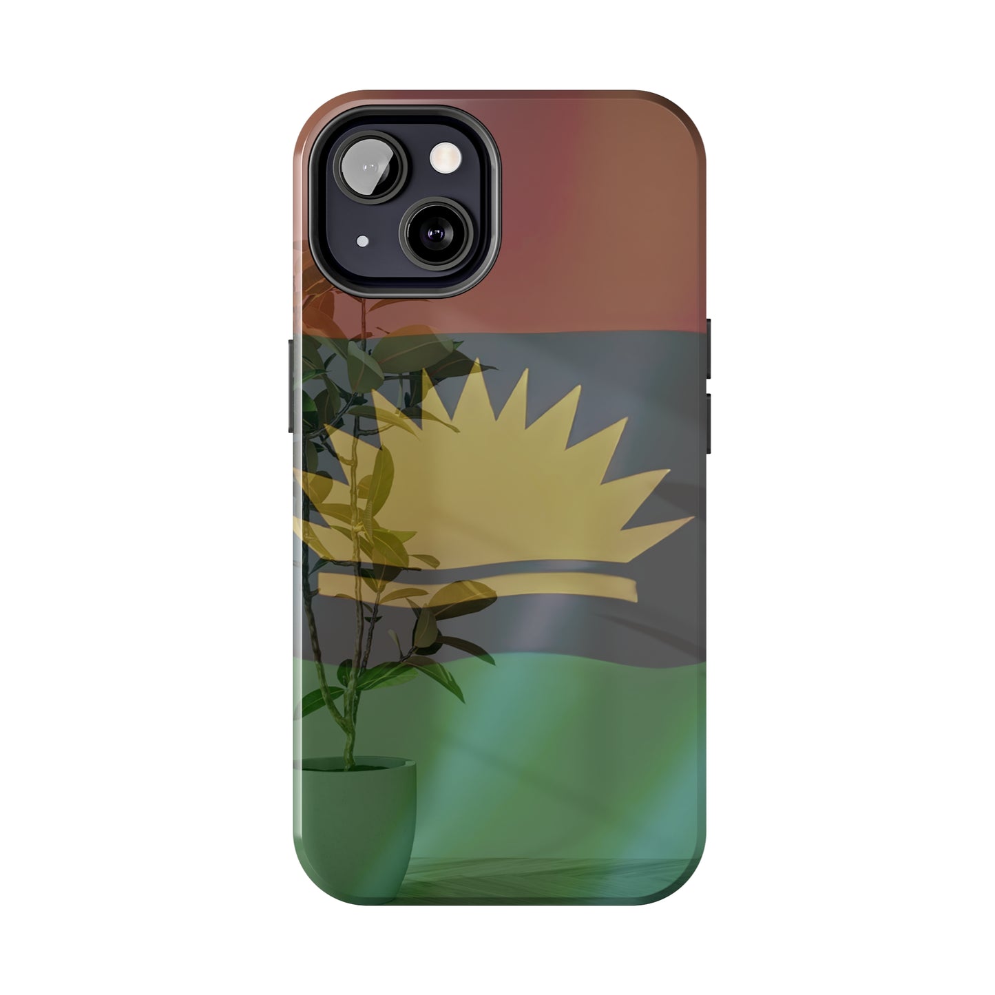 United States of Biafra Flag Plant Vase - Tough iPhone Cases (iPhone 7, 8, X, 11, 12, 13, 14, 15)