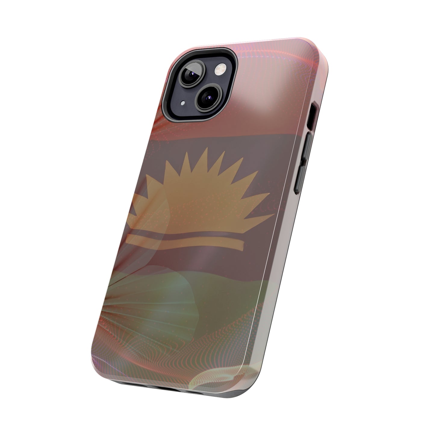 United States of Biafra Flag Flower Blend 2 - Tough iPhone Cases (iPhone 7, 8, X, 11, 12, 13, 14, 15)