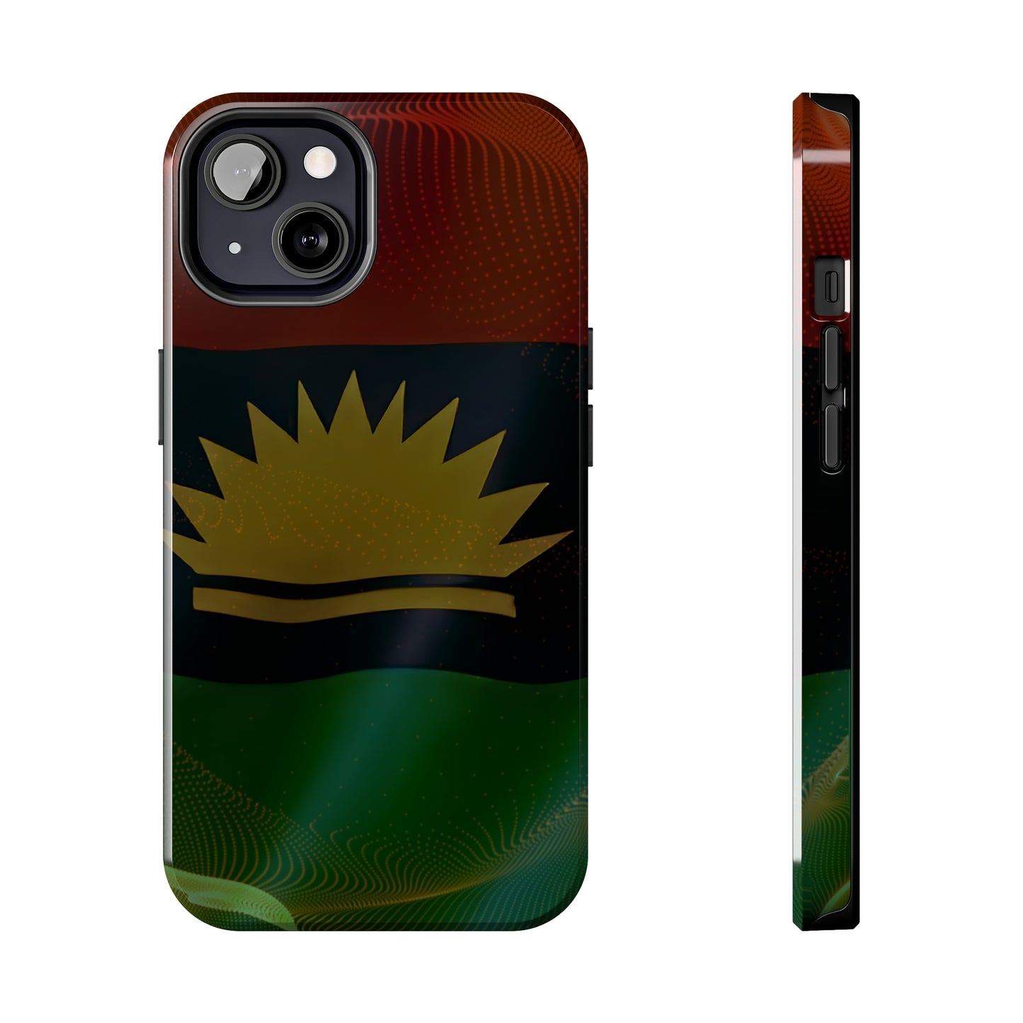 United States of Biafra Flag - Tough iPhone Cases (iPhone 7, 8, X, 11, 12, 13, 14, 15)
