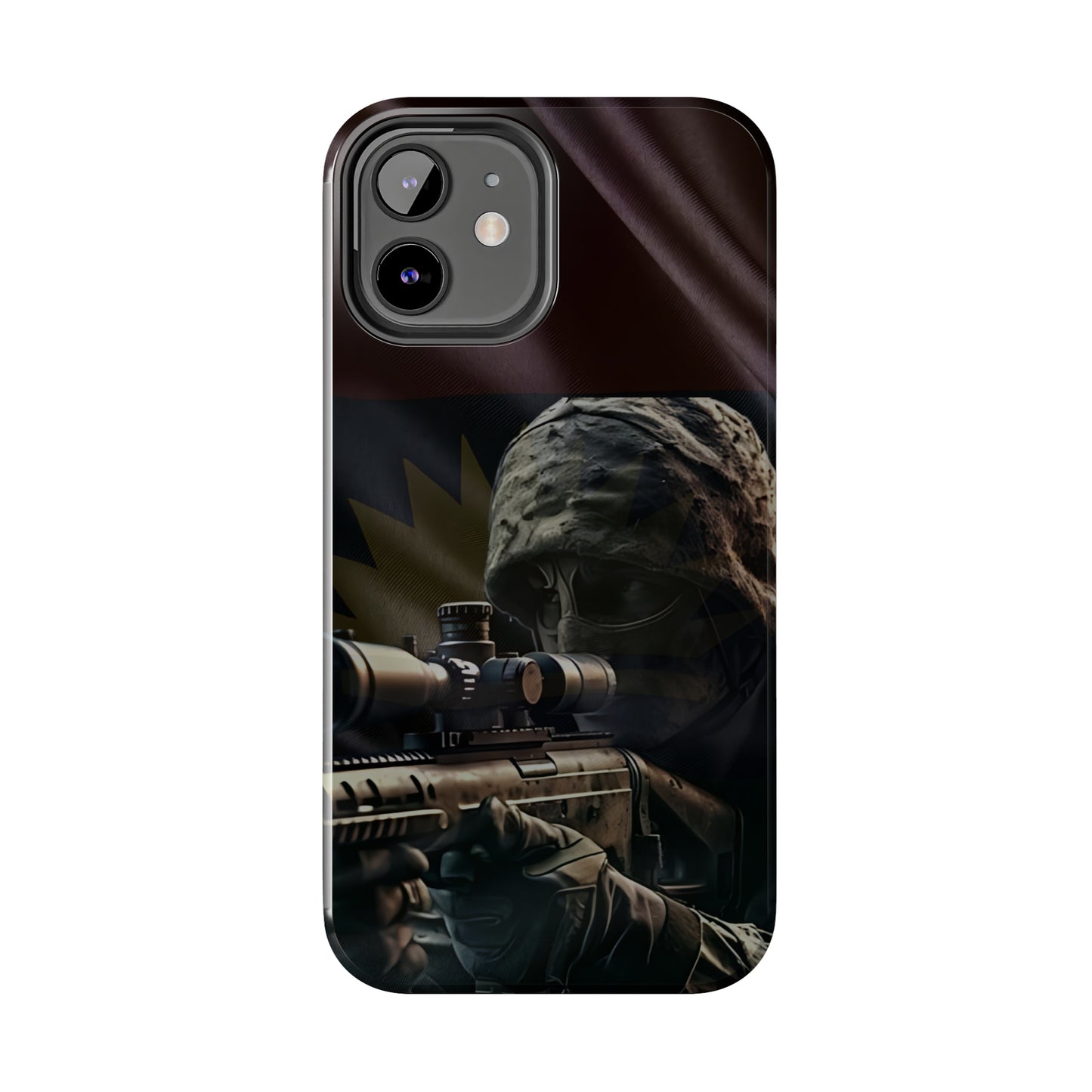 Biafra Soldier IV - Tough iPhone Cases (iPhone 7, 8, X, 11, 12, 13, 14, 15)