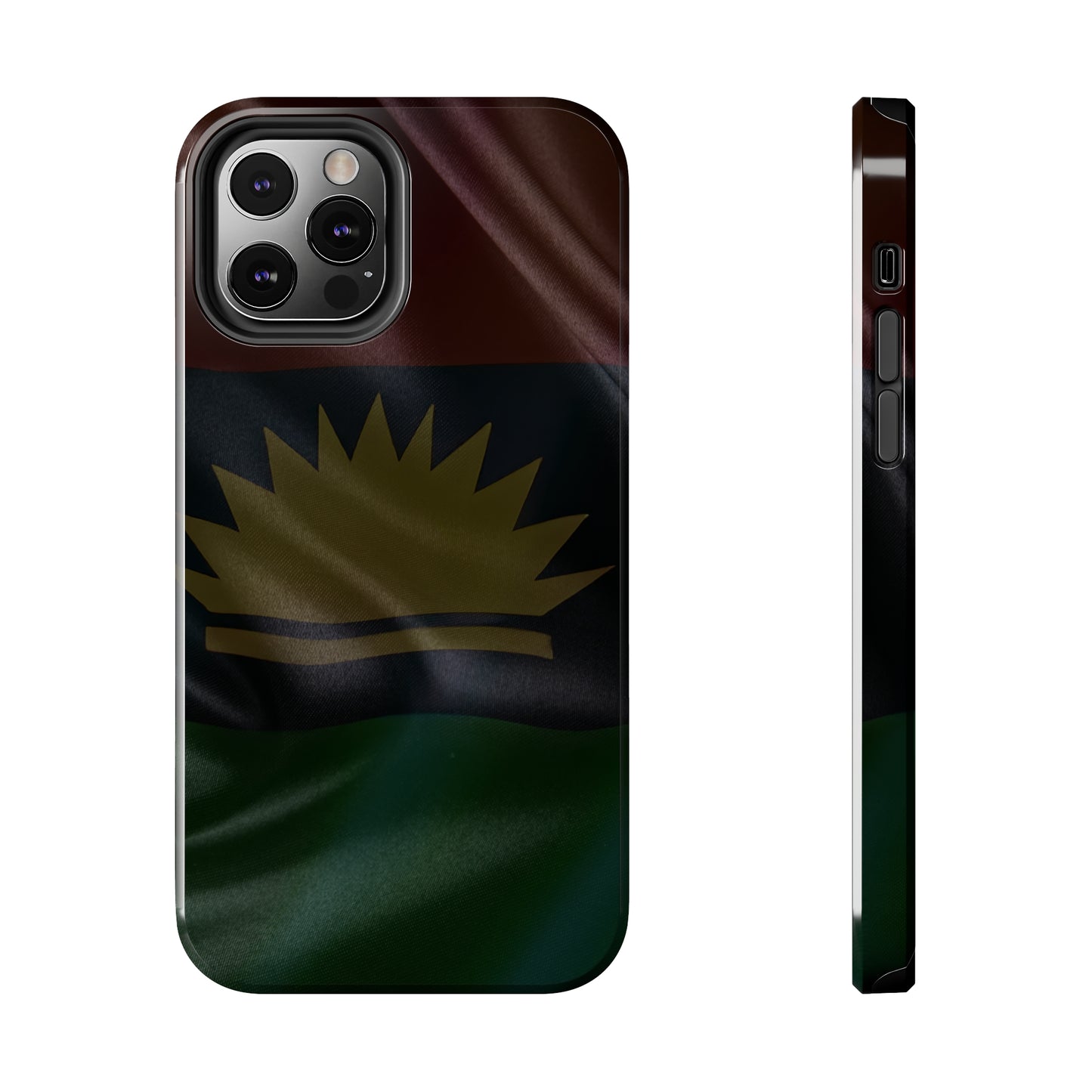 United States of Biafra Flag - Tough iPhone Cases (iPhone 7, 8, X, 11, 12, 13, 14, 15)