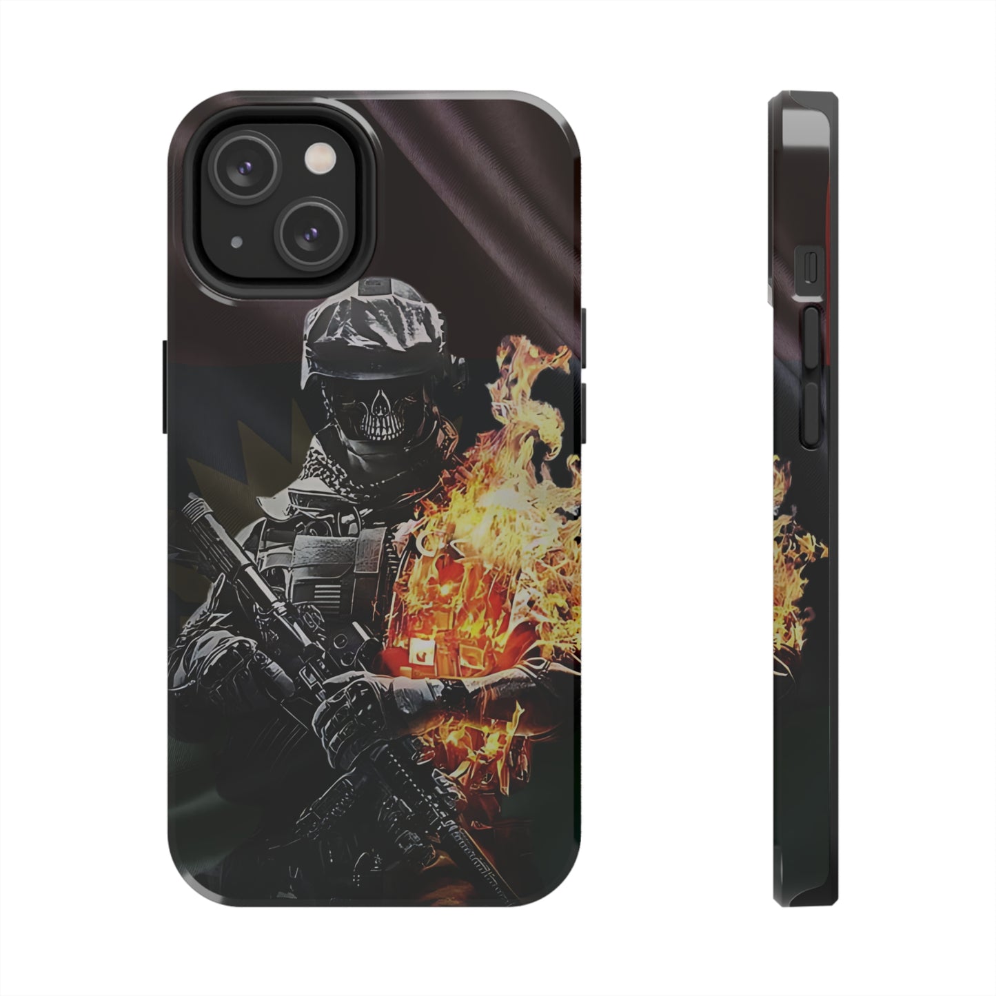 Biafra Soldier VIII - Tough iPhone Cases (iPhone 7, 8, X, 11, 12, 13, 14, 15)