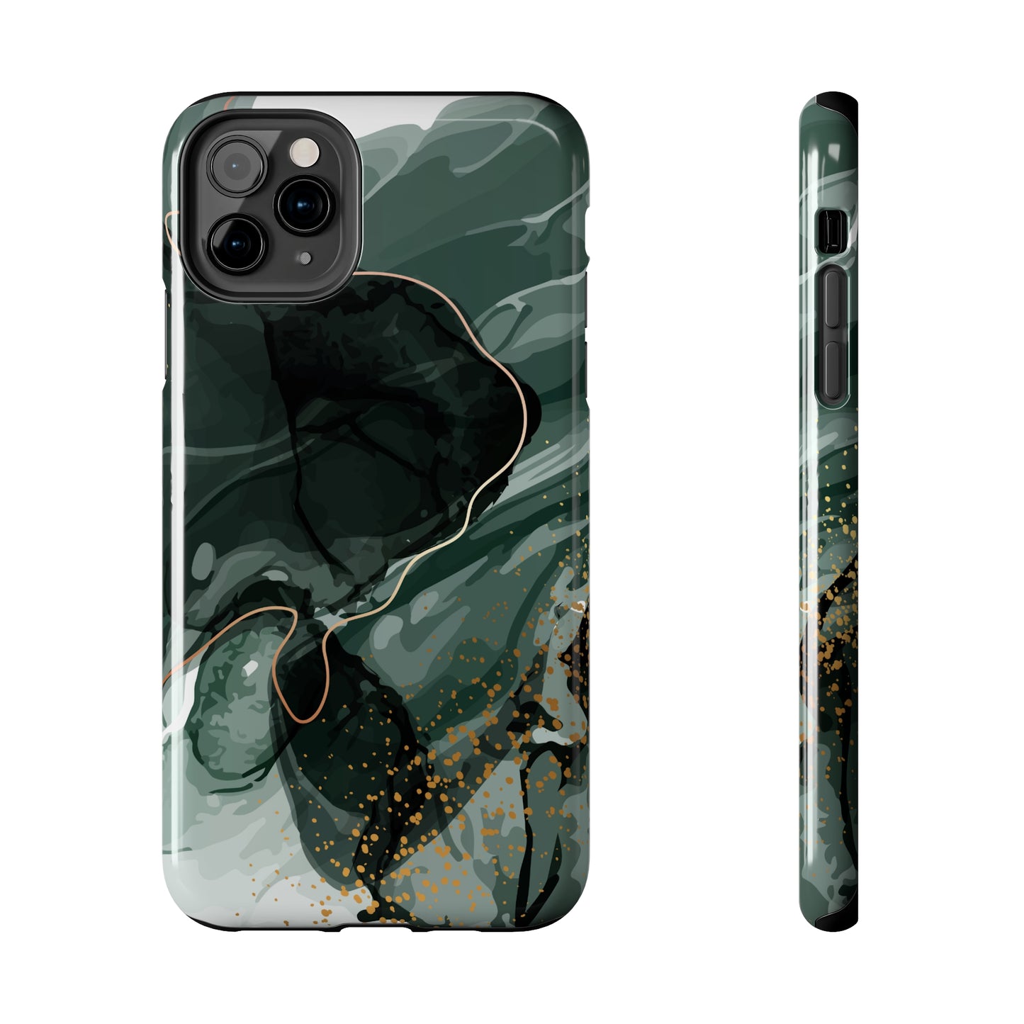 Green Glass - Tough iPhone Cases (iPhone 7, 8, X, 11, 12, 13, 14, 15)