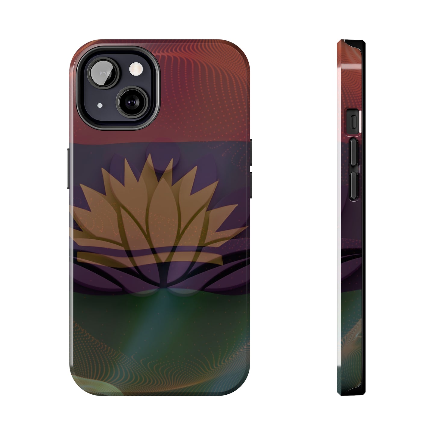 United States of Biafra Flag Flower Blend 1 - Tough iPhone Cases (iPhone 7, 8, X, 11, 12, 13, 14, 15)
