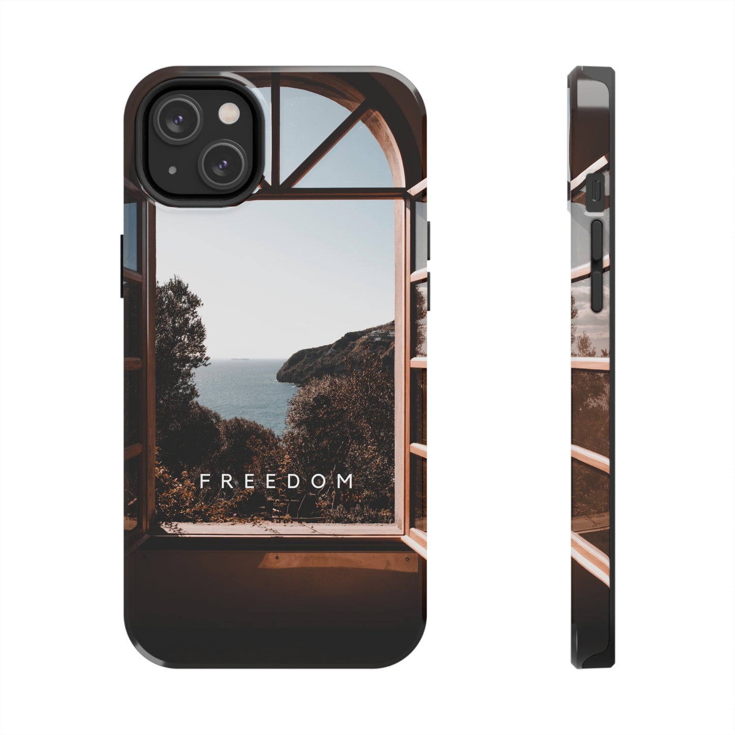 Freedom Awaits - Tough iPhone Cases (iPhone 7, 8, X, 11, 12, 13, 14, 15)