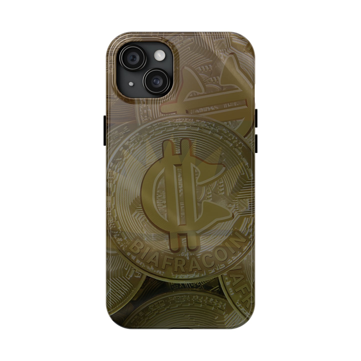 BiafraCoin Ejemma - Tough iPhone Cases (iPhone 7, 8, X, 11, 12, 13, 14, 15)