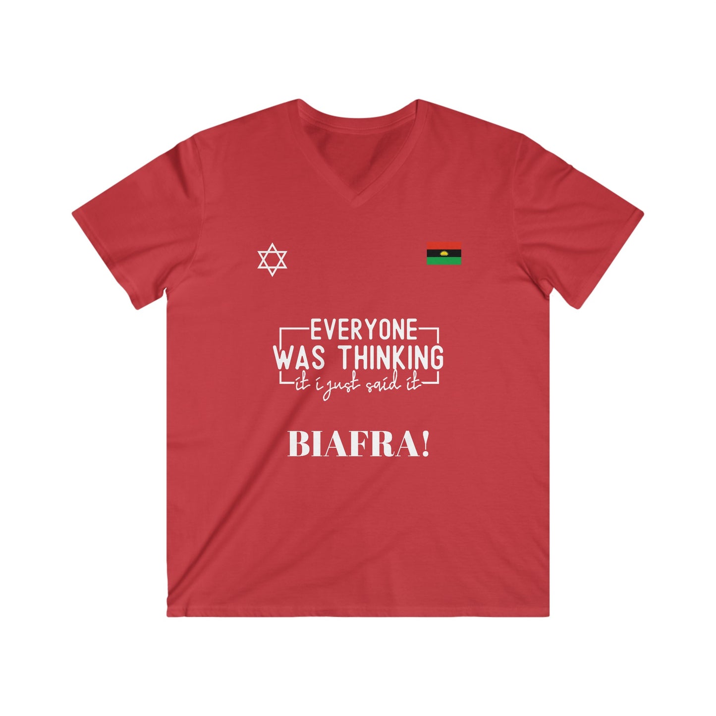 Thinking and saying V-Neck (USA)