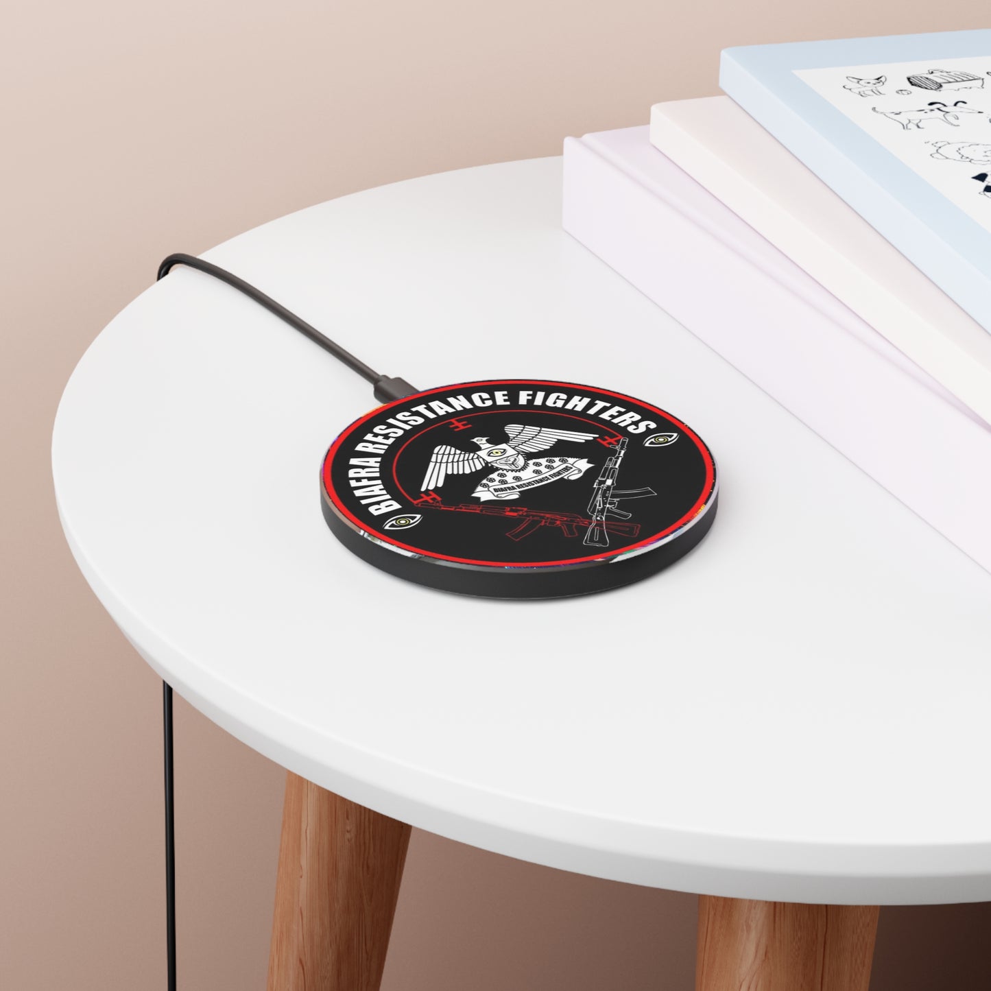 Biafra Resistance Fighters Wireless Charger