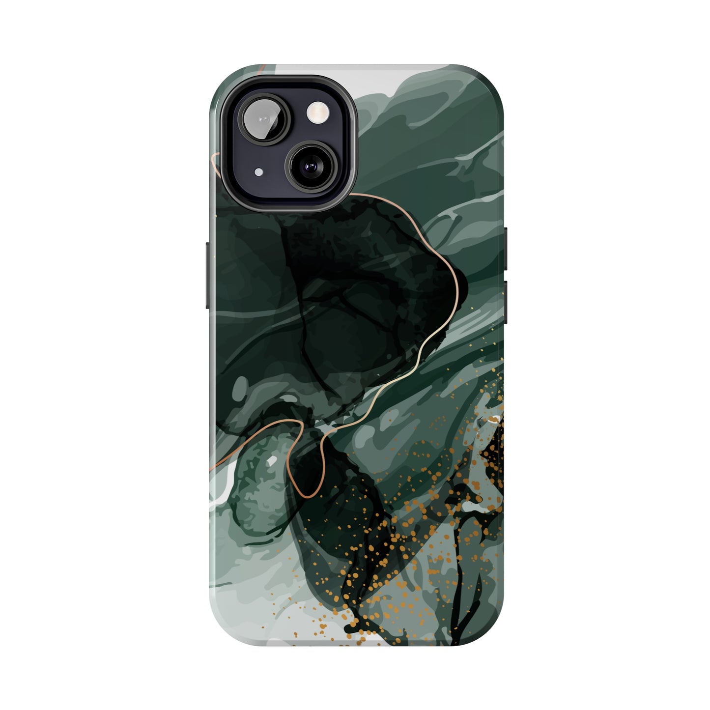 Green Glass - Tough iPhone Cases (iPhone 7, 8, X, 11, 12, 13, 14, 15)