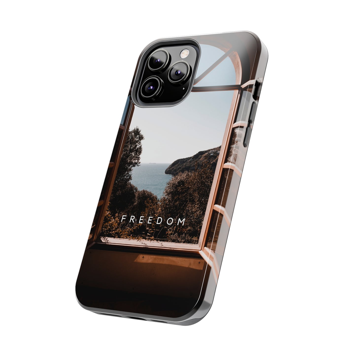 Freedom Awaits - Tough iPhone Cases (iPhone 7, 8, X, 11, 12, 13, 14, 15)