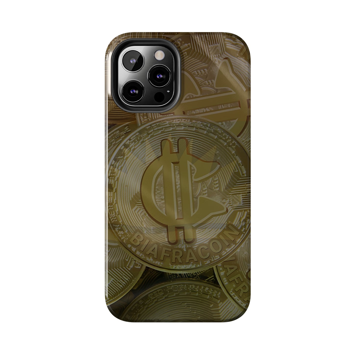BiafraCoin Ejemma - Tough iPhone Cases (iPhone 7, 8, X, 11, 12, 13, 14, 15)
