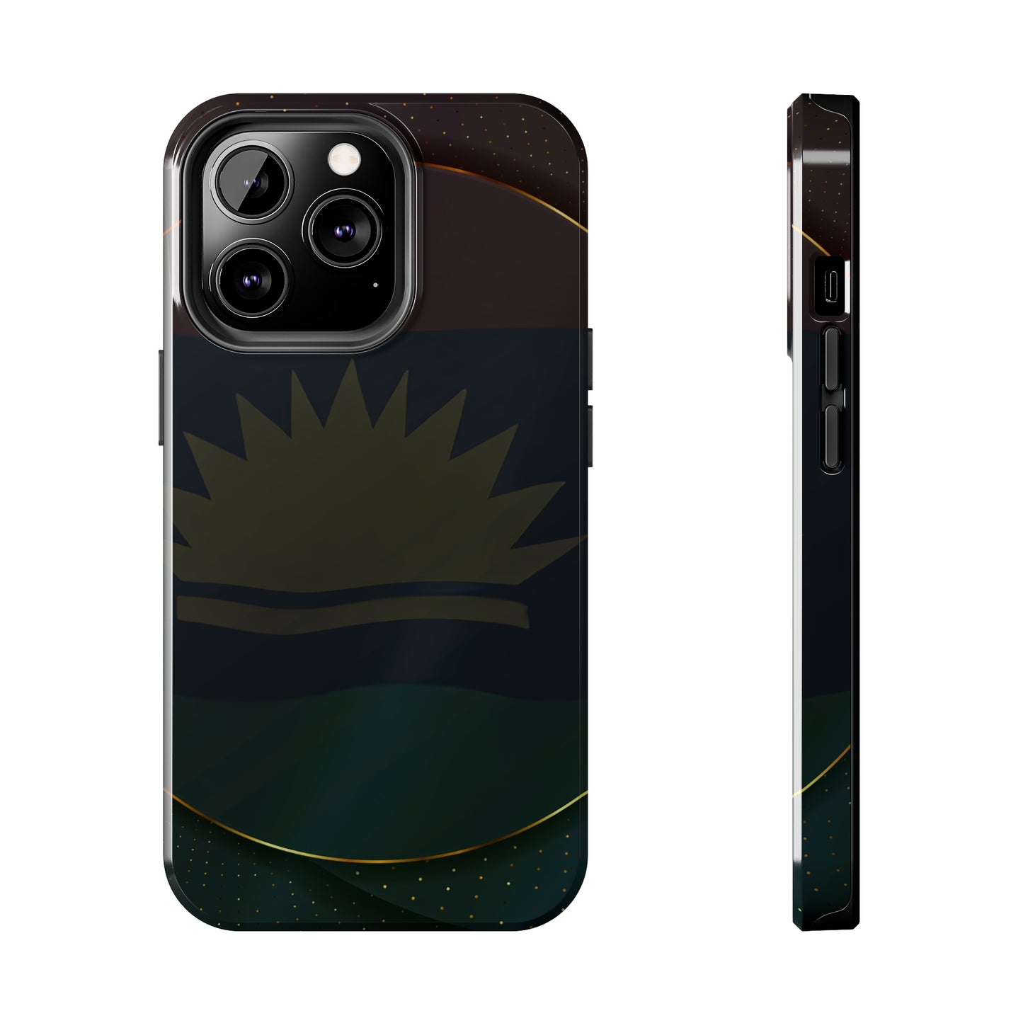 Emblem United States of Biafra - Tough iPhone Cases (iPhone 7, 8, X, 11, 12, 13, 14, 15)