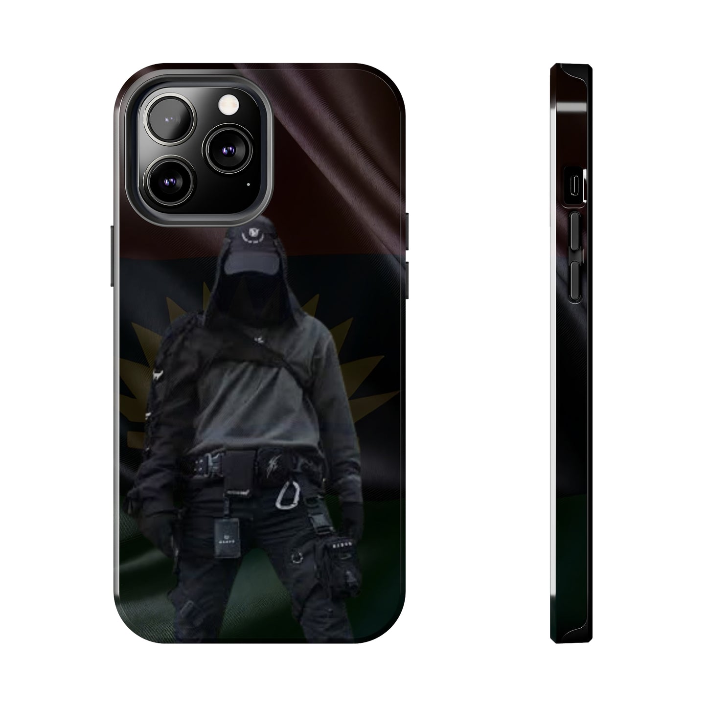 Biafra Soldier VII - Tough iPhone Cases (iPhone 7, 8, X, 11, 12, 13, 14, 15)