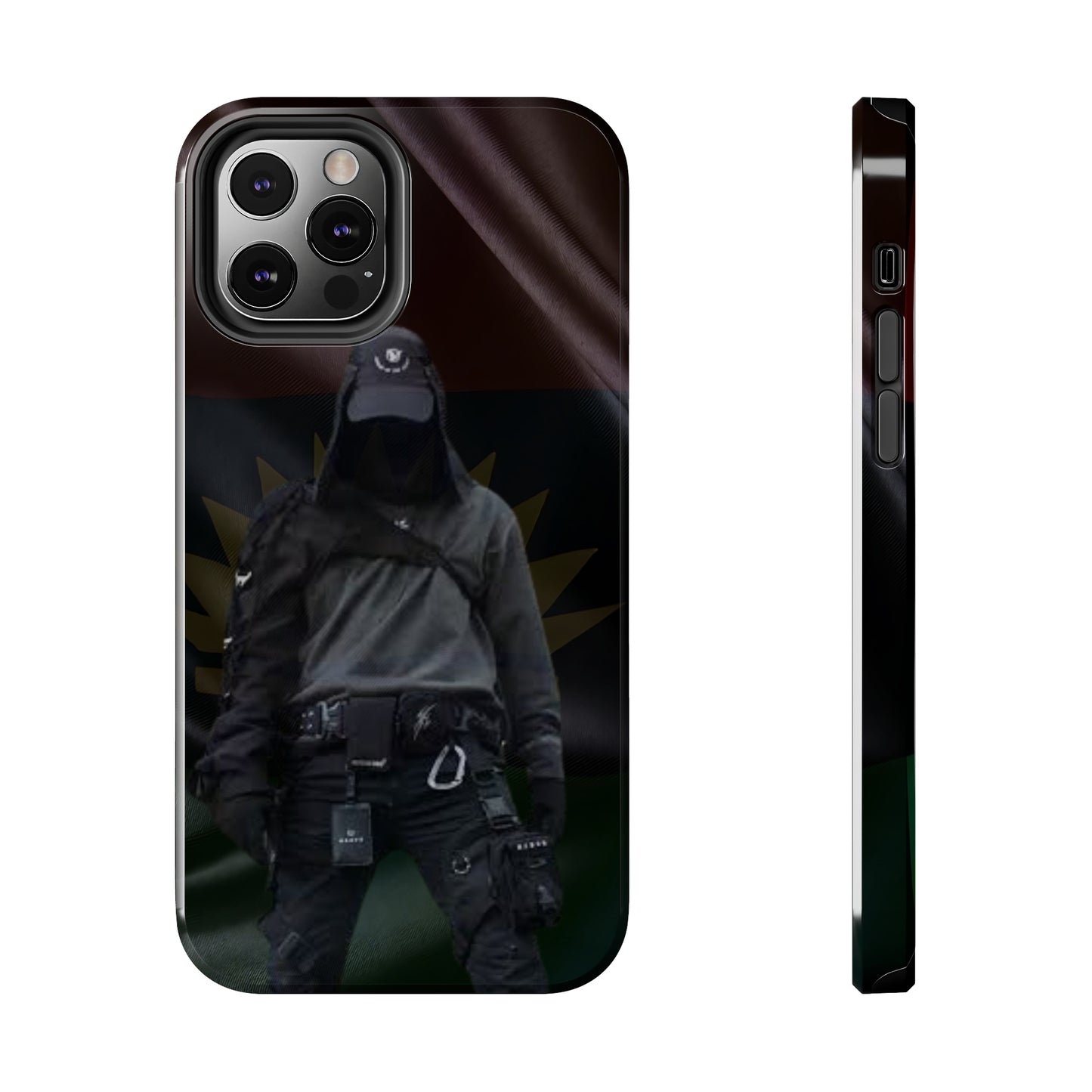 Biafra Soldier VII - Tough iPhone Cases (iPhone 7, 8, X, 11, 12, 13, 14, 15)