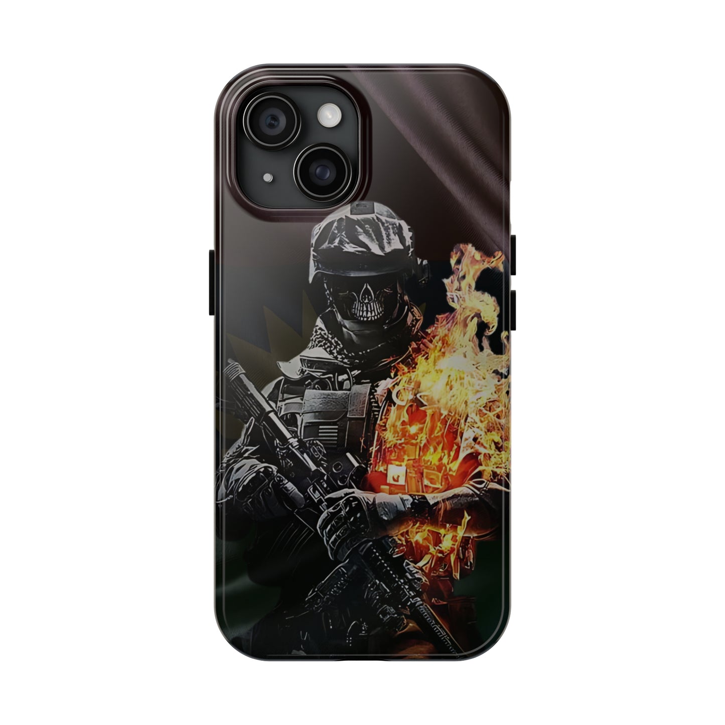 Biafra Soldier VIII - Tough iPhone Cases (iPhone 7, 8, X, 11, 12, 13, 14, 15)