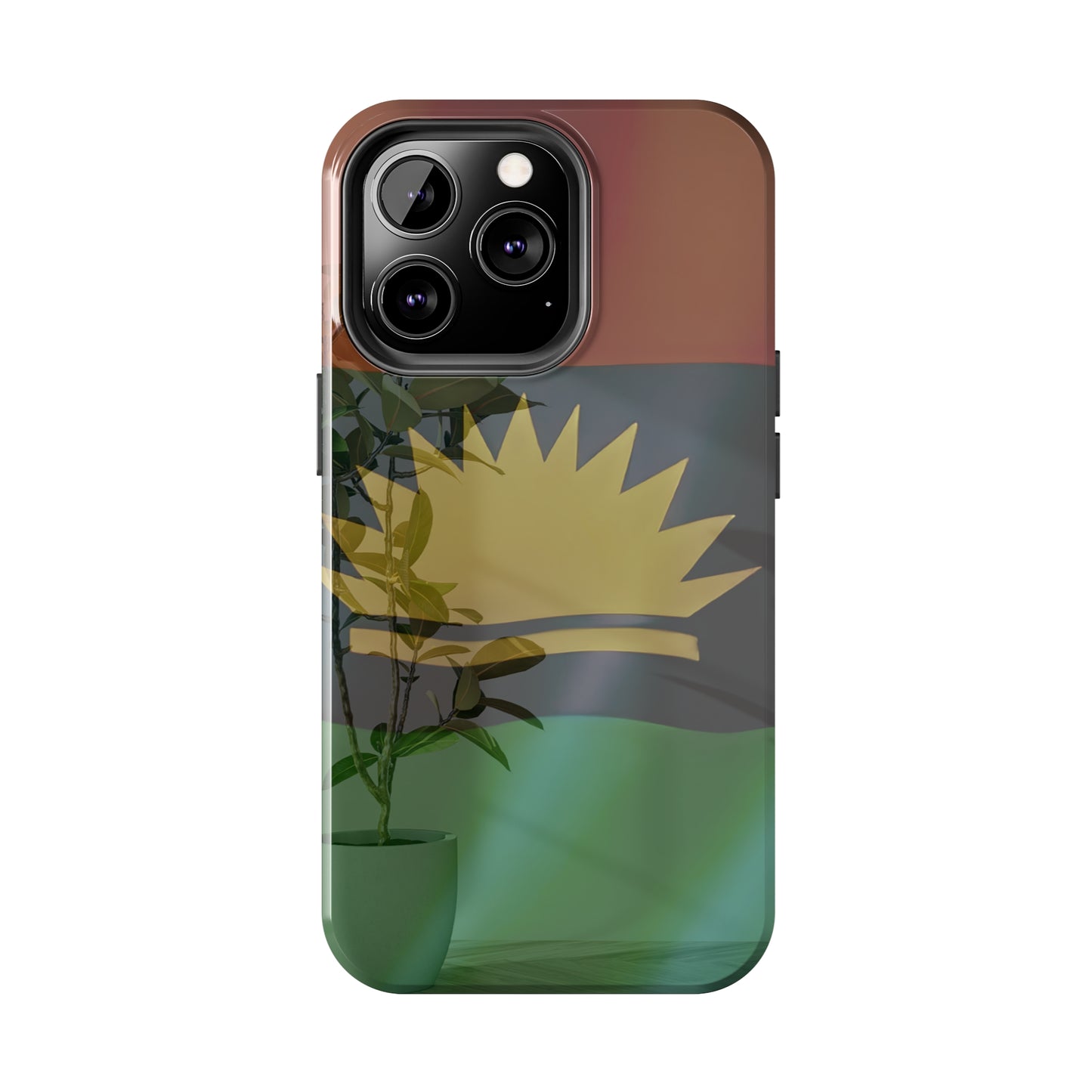 United States of Biafra Flag Plant Vase - Tough iPhone Cases (iPhone 7, 8, X, 11, 12, 13, 14, 15)