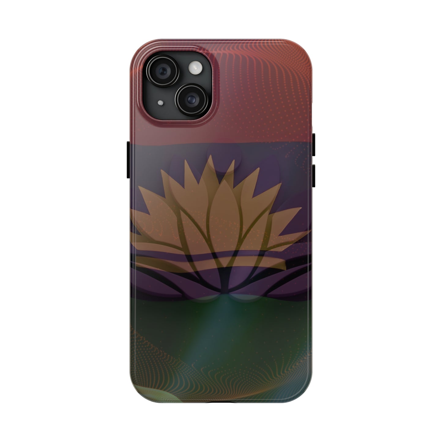 United States of Biafra Flag Flower Blend 1 - Tough iPhone Cases (iPhone 7, 8, X, 11, 12, 13, 14, 15)