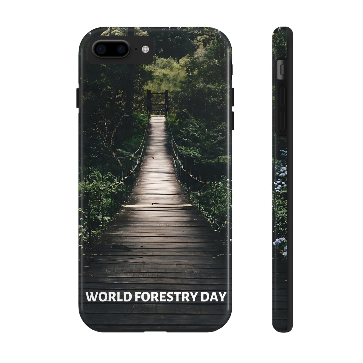 World Forest Day - Tough iPhone Cases (iPhone 7, 8, X, 11, 12, 13, 14, 15)